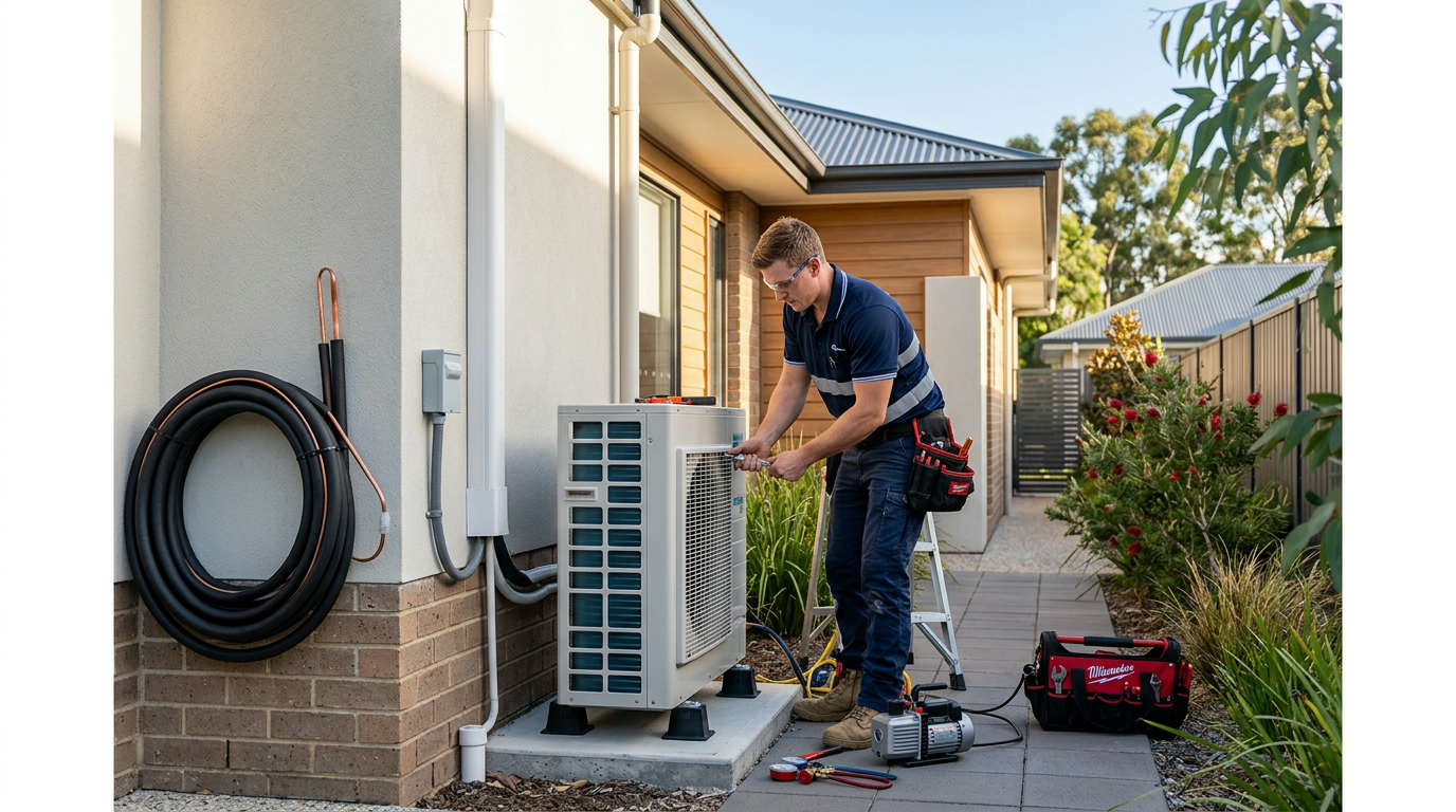 air conditioner unit installation