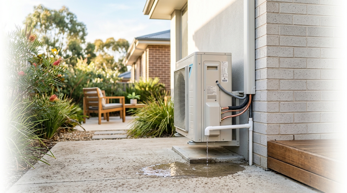 aircon leaking water inside