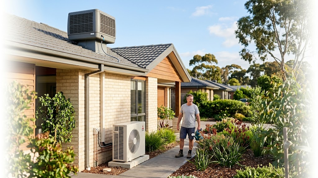 evaporative cooling vs air conditioning