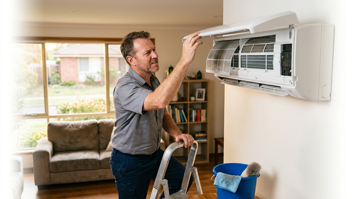 How to Clean a Split System Air Conditioner: Step by Step