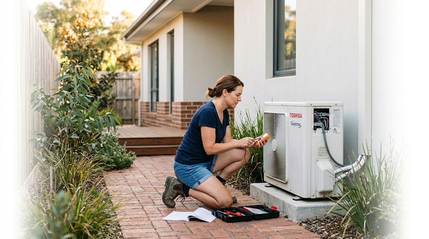 toshiba air conditioner troubleshooting